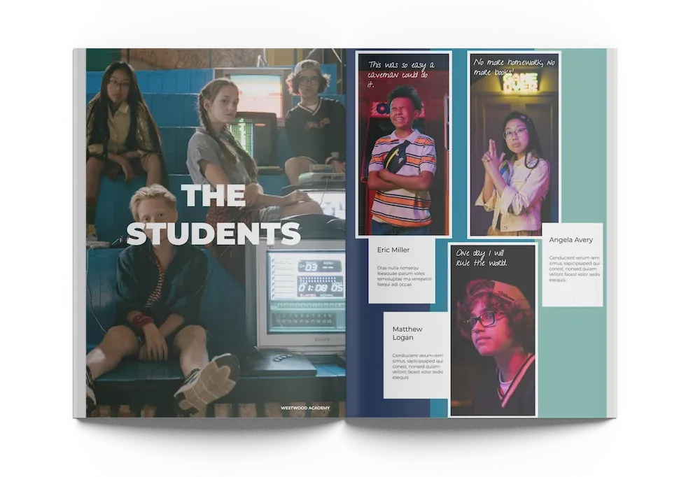 'The students' jaarboek profielen