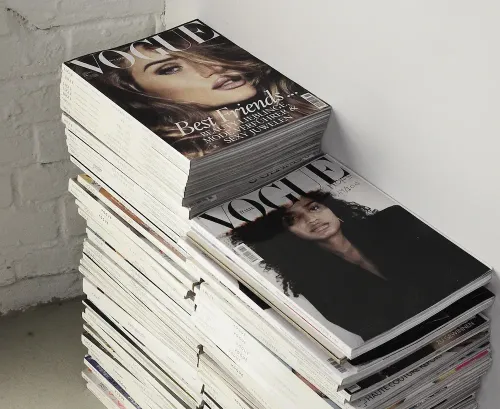 stapel tijdschriften